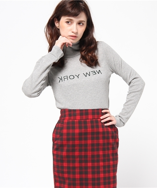 VENCEEXCHANGE（ヴァンスエクスチェンジ）の「ｱﾂﾓﾘﾗﾊﾞｰﾊｲﾈｯｸ                   （パーカー・レディース・ホワイト/グレー/ブラック/その他31・MEDIUM）」の3枚目の写真