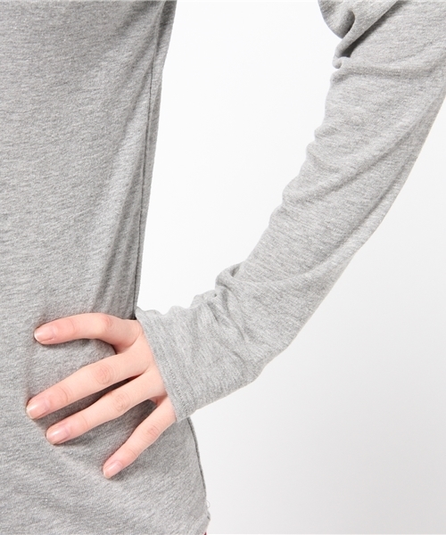 VENCEEXCHANGE（ヴァンスエクスチェンジ）の「ｱﾂﾓﾘﾗﾊﾞｰﾊｲﾈｯｸ                   （パーカー・レディース・ホワイト/グレー/ブラック/その他31・MEDIUM）」の10枚目の写真