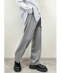 ASTRAL | 【Astral】pin tuck wide slacks(スラックス)