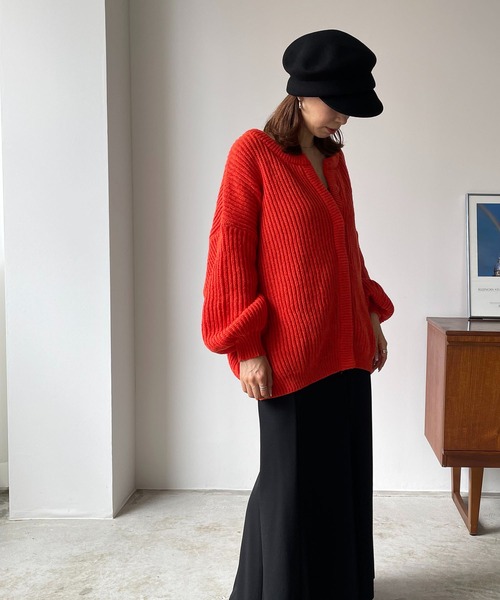 210nouve(トゥージュヌーブ)の「フェルトキャスケット(キャスケット・レディース・ブラック/ベージュ/ブラウン/グレー・FREE)」の15枚目の写真