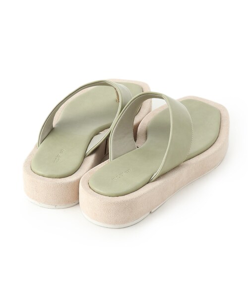 ESPERANZA(エスペランサ)の「◆【KLC BY esp】クッションソールトングサンダル(サンダル・レディース・ブラック系8/ライトグリーン系・LL/S/M/L)」の7枚目の写真