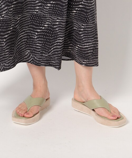 ESPERANZA(エスペランサ)の「◆【KLC BY esp】クッションソールトングサンダル(サンダル・レディース・ブラック系8/ライトグリーン系・LL/S/M/L)」の11枚目の写真