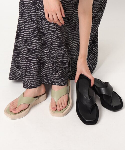 ESPERANZA(エスペランサ)の「◆【KLC BY esp】クッションソールトングサンダル(サンダル・レディース・ブラック系8/ライトグリーン系・LL/S/M/L)」の17枚目の写真