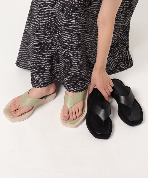 ESPERANZA(エスペランサ)の「◆【KLC BY esp】クッションソールトングサンダル(サンダル・レディース・ブラック系8/ライトグリーン系・LL/S/M/L)」の18枚目の写真