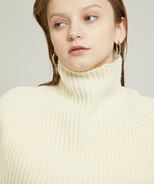 JANE SMITH / JOHN SMITH（ジェーンスミスジョンスミス）の「【JANE SMITH(ジェーンスミス)】ショートハイネックプルオーバー 21WKN-#905L（ニット/セーター・レディース・ブラック/イエロー/アイボリー・0）」の12枚目の写真