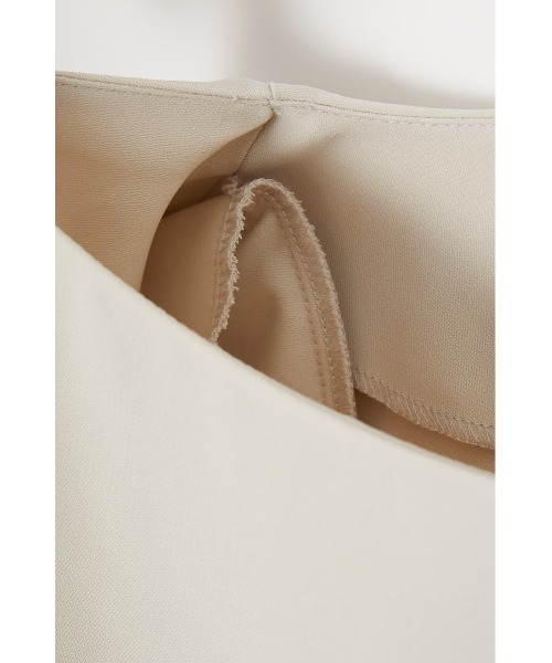 M_（エムアンダーバー）の「【M_】SIMPLE SHORT トップス（シャツ/ブラウス・レディース・ピンク/ブラック/アイボリー・FREE）」の15枚目の写真