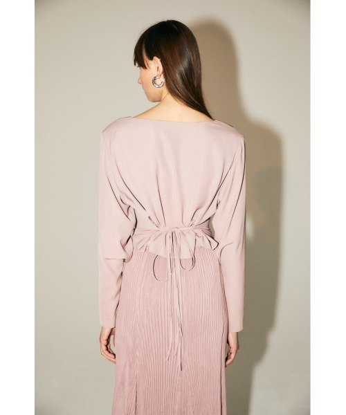 M_（エムアンダーバー）の「【M_】SIMPLE SHORT トップス（シャツ/ブラウス・レディース・ピンク/ブラック/アイボリー・FREE）」の20枚目の写真