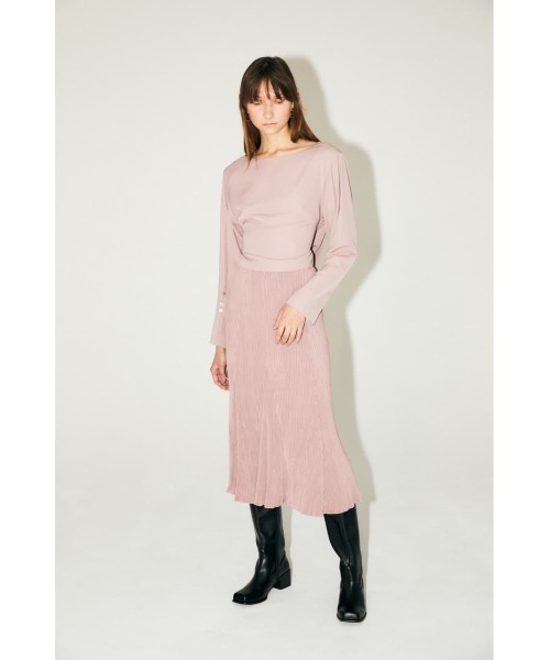 M_（エムアンダーバー）の「【M_】SIMPLE SHORT トップス（シャツ/ブラウス・レディース・ピンク/ブラック/アイボリー・FREE）」の17枚目の写真