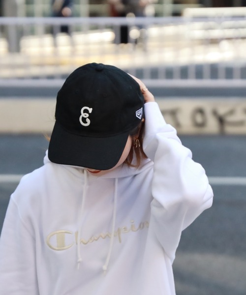 EBBETS FIELD FLANNELS(エベッツフィールドフランネルズ)の「ロゴベースボールキャップ(キャップ・レディース・ブラック/ネイビー/ホワイト×ネイビー・フリー)」の9枚目の写真