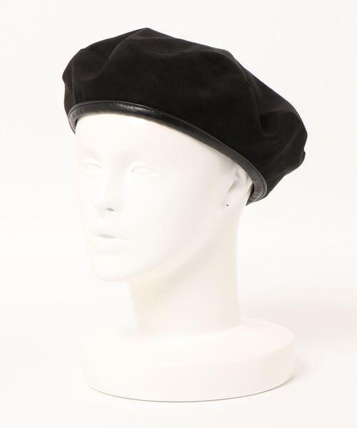 ROSE BUD（ローズバッド）の「ベレー帽（ハンチング/ベレー帽・レディース・ブラック/ベージュ/パープル/ブラウン・FREE）」の2枚目の写真