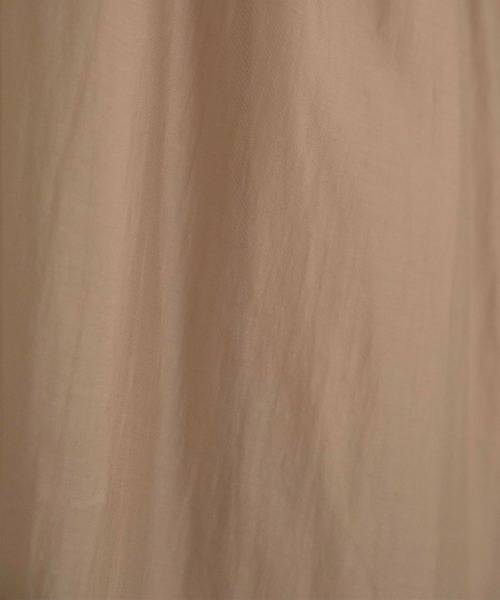 mangata(モンガータ)の「Sheer gather onepiece(ワンピース・レディース・ベージュ/ピンクベージュ・FREE)」の10枚目の写真