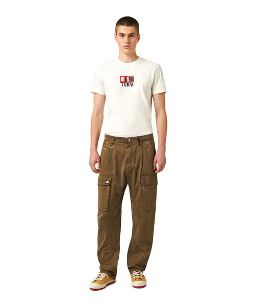 DIESEL(ディーゼル)の「メンズ パンツ レギュラーフィット(カーゴパンツ・メンズ・ブラウン/カーキ・28inch/32inch/34inch/30inch/26inch)」の10枚目の写真