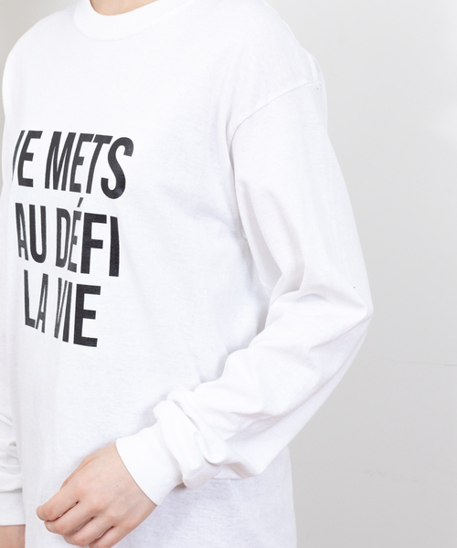 Rouge vif Anna（ルージュヴィフアンナ）の「光沢ラバーロゴロンT（Tシャツ/カットソー・レディース・ブラウン/ブラック・フリー）」の13枚目の写真