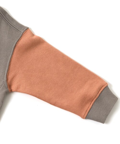 BREEZE（ブリーズ）の「スタンダードトレーナー（スウェット・キッズ・レインボー/ミント/サックスブルー/オレンジ/ピンク・100/90/130/120/150/140/110）」の6枚目の写真