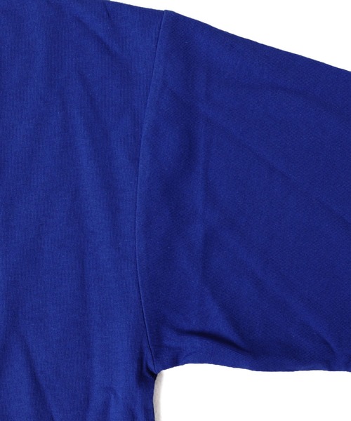 GLAZOS（グラソス）の「天竺・ドロップショルダーCITYロゴモチーフ長袖Tシャツ（Tシャツ/カットソー・キッズ・ベージュ/チャコールグレー/ブルー・170cm/150cm/160cm/130cm/140cm）」の16枚目の写真