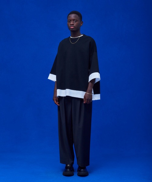 UNITED TOKYO(ユナイテッドトウキョウ)の「カスタムレーヤードT(Tシャツ/カットソー・メンズ・ブラック/ホワイト・FREE)」の9枚目の写真