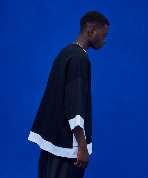 UNITED TOKYO(ユナイテッドトウキョウ)の「カスタムレーヤードT(Tシャツ/カットソー・メンズ・ブラック/ホワイト・FREE)」の15枚目の写真