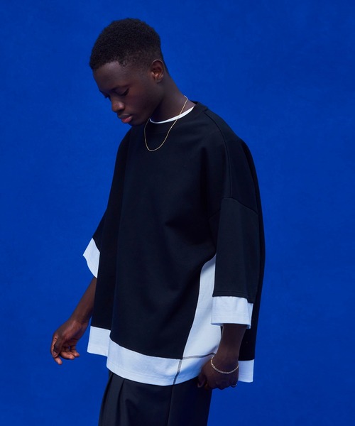 UNITED TOKYO(ユナイテッドトウキョウ)の「カスタムレーヤードT(Tシャツ/カットソー・メンズ・ブラック/ホワイト・FREE)」の10枚目の写真