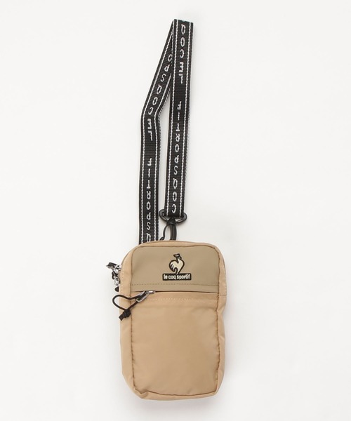 le coq sportif(ルコックスポルティフ)の「ルコック ショルダーポーチ メンズ バッグ ショルダーバッグ スポーツ(ボディバッグ/ウエストポーチ・メンズ・ブラック/ベージュ/ホワイト・F)」の3枚目の写真
