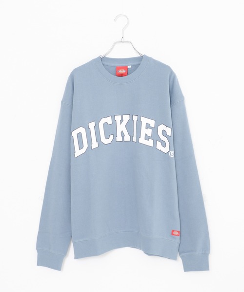Dickies（ディッキーズ）の「【Dickies / ディッキーズ】 裏毛ビッグロゴプリントクルートレーナー /スウェット（スウェット・メンズ・ダークベージュ/ブルー/チャコールグレー・MEDIUM/LARGE/X-LARGE）」の19枚目の写真