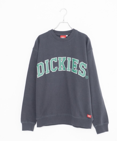 Dickies（ディッキーズ）の「【Dickies / ディッキーズ】 裏毛ビッグロゴプリントクルートレーナー /スウェット（スウェット・メンズ・ダークベージュ/ブルー/チャコールグレー・MEDIUM/LARGE/X-LARGE）」の16枚目の写真
