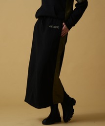 AVIREX | 【WEB&DEPOT限定】スウェットコンビロングスカート/ SWEAT COMBI LONG SKIRT(スカート)