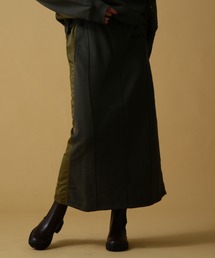 AVIREX | 【WEB&DEPOT限定】スウェットコンビロングスカート/ SWEAT COMBI LONG SKIRT(スカート)