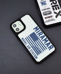 iPhone12 iPhone12Pro iPhone12mini AVIREX [サイドオーナメントケース] スマホケース クリアケース