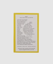 TOKYO ART BOOK FAIR（トウキョウアートブックフェア）の「James Taylor-Foster, OK-RM / SOFTSPOT - A CONTAINER FOR THE NEAR AND CLOSE（本・レディース）」