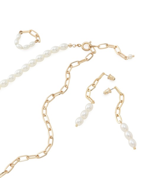 VIS（ビス）の「【星玲奈さんコラボ】マルチに使えるポーチ付き！アクセサリーセット（ネックレス・レディース・ゴールド系その他2/ゴールド/ゴールド系その他・FREE）」の5枚目の写真