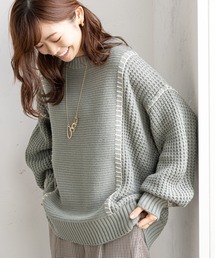 prose verse | 配色ブランケットステッチニット(ニット/セーター)