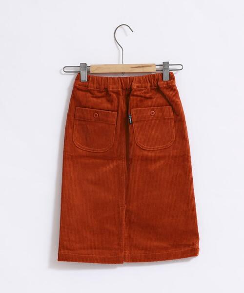 coen（コーエン）の「【coen キッズ】コーデュロイワークタイトスカート（スカート・キッズ・オリーブ/Brick ・100/110/120/130）」の5枚目の写真