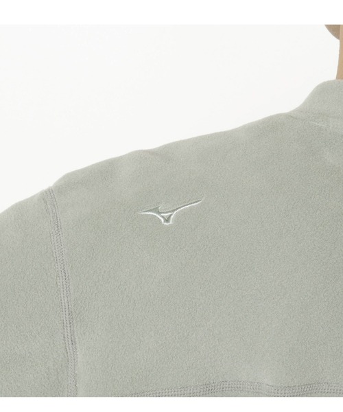 Go to by mizuno（ゴートゥーバイミズノ）の「ポーラーテックマイクロフリースクルーネックシャツ[メンズ]（その他トップス・メンズ・スモーキーグリーン系/ネイビー系2/ブルーグリーン/ホワイト系その他3・L/M/XL）」の9枚目の写真