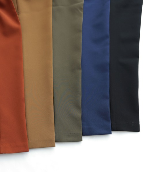 andme（アンドミー）の「ストレッチドローストリングテーパードパンツ（スラックス・レディース・ブラック/ネイビー/オフホワイト/カーキ/ライトブラウン/ライトベージュ/テラコッタ/ブルーグリーン/ローズ/ライトグレー/ライトオリーブ・S/M/L）」の12枚目の写真