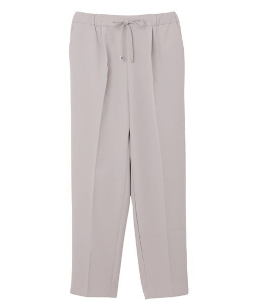 andme（アンドミー）の「ストレッチドローストリングテーパードパンツ（スラックス・レディース・ブラック/ネイビー/オフホワイト/カーキ/ライトブラウン/ライトベージュ/テラコッタ/ブルーグリーン/ローズ/ライトグレー/ライトオリーブ・S/M/L）」の15枚目の写真