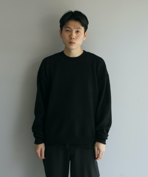 WELLDER（ウェルダー）の「WELLDER Switching Crewneck knit（ニット 