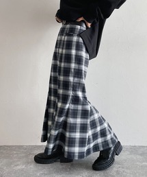 PAGEBOY | オンブレチェックマーメイドスカート(スカート)