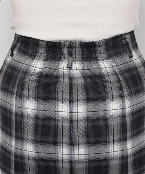 PAGEBOY（ページボーイ）の「オンブレチェックマーメイドスカート（スカート・レディース・オフホワイト/ブラック・FREE）」の11枚目の写真