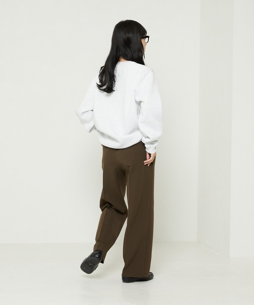 FREAK'S STORE（フリークスストア）の「センタープレスイージーパンツ（その他パンツ・レディース・ブラウン/ブラック/サンドグレー/ブルーグレー/グリーン・マルチサイズ）」の13枚目の写真