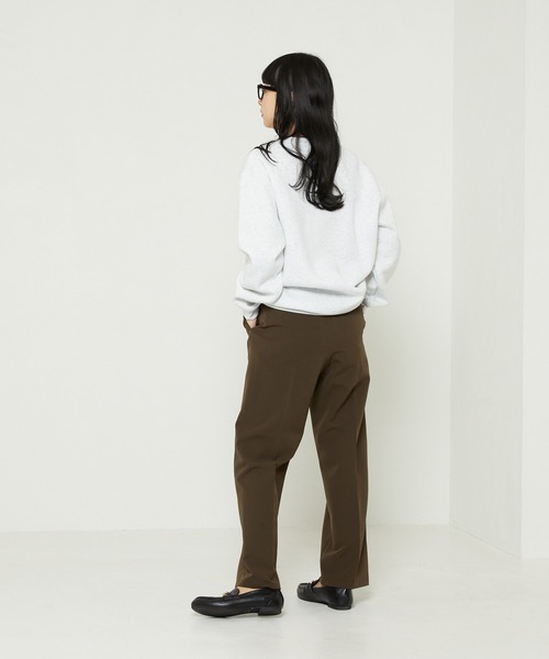 FREAK'S STORE（フリークスストア）の「センタープレスイージーパンツ（その他パンツ・レディース・ブラウン/ブラック/サンドグレー/ブルーグレー/グリーン・マルチサイズ）」の14枚目の写真