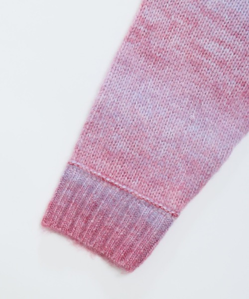 AS KNOW AS PINKY（アズノゥアズピンキー）の「だんだん染まりゆくニットカーディガン（カーディガン/ボレロ・レディース・ピンク系その他/オレンジ系その他/レインボー・FREE）」の18枚目の写真