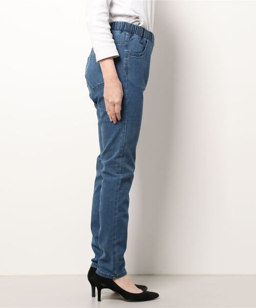 BEARDSLEY（ビアズリー）の「デニムパギンス（デニムパンツ・レディース・ブルー・1/0）」の2枚目の写真