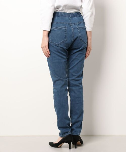 BEARDSLEY（ビアズリー）の「デニムパギンス（デニムパンツ・レディース・ブルー・1/0）」の3枚目の写真