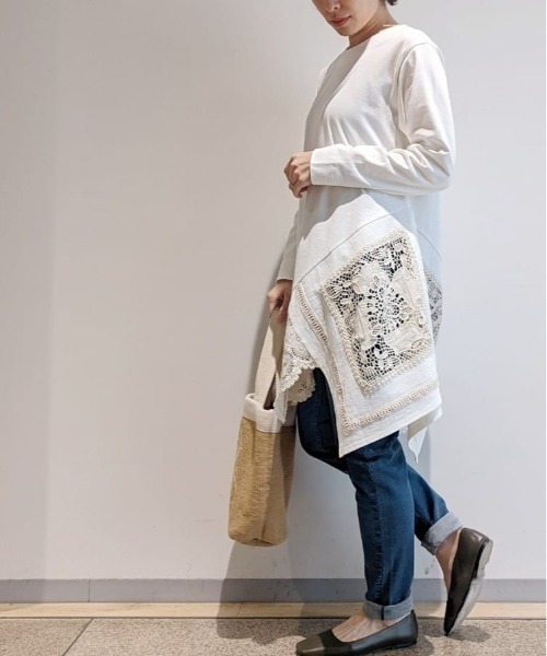 BEARDSLEY（ビアズリー）の「デニムパギンス（デニムパンツ・レディース・ブルー・1/0）」の10枚目の写真