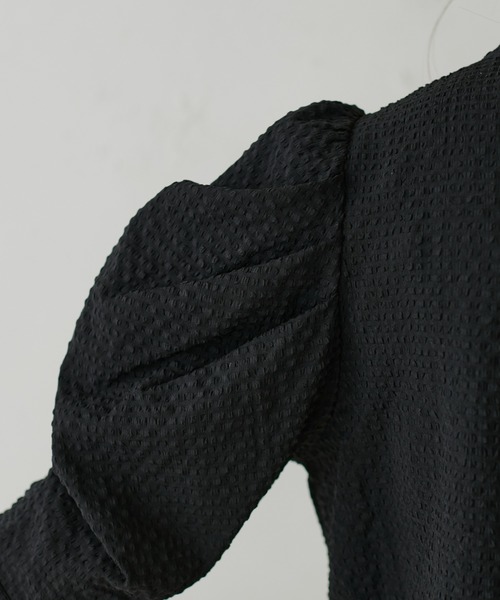natural couture(ナチュラルクチュール)の「【WEB限定】スタンドカラーお上品ブラウス(シャツ/ブラウス・レディース・ブラック/アイボリー/ミント/その他1/その他2・FREE)」の19枚目の写真