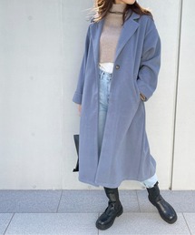 Meli rich | ウールタッチチェスターコート(チェスターコート)