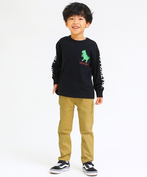 DILASH（ディラッシュ）の「ソフトパウダーストレッチカラーデニム（デニムパンツ・キッズ・ブラック/イエロー/グレー/カーキ・130/150/90/140/100/120/80/110）」の10枚目の写真