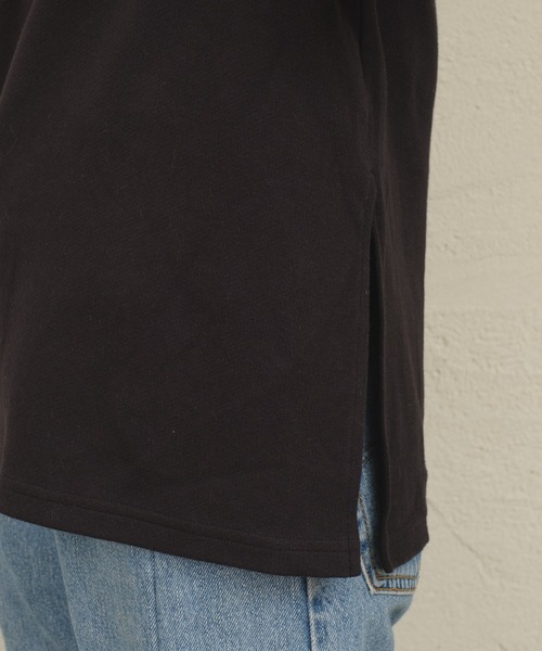 ONEME（ワンム）の「【 ONEME 】 オリエンタルヘンリープルオーバー（Tシャツ/カットソー・レディース・ブラック/ホワイト系その他・FREE）」の13枚目の写真