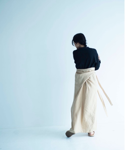 ONEME（ワンム）の「【 ONEME 】 オリエンタルヘンリープルオーバー（Tシャツ/カットソー・レディース・ブラック/ホワイト系その他・FREE）」の11枚目の写真