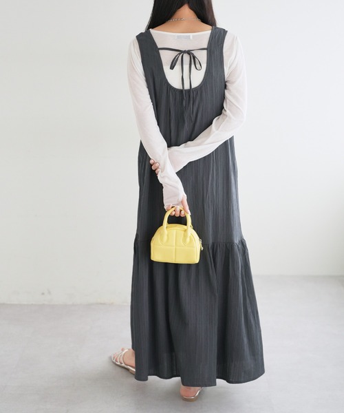 DISCOAT（ディスコート）の「【着映え◎/リバイバル】ジャガードヨウリュウワンピース《WEB限定》（ワンピース・レディース・ブラック/グリーン/アイボリー/レッド/チャコールグレー/ブラック系その他/オレンジ/イエロー/ネイビー/スカイブルー/グレイッシュベージュ/レッド系その他2・FREE）」の19枚目の写真